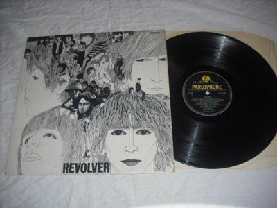 Tumnagel för auktion "Beatles - Revolver  UK  LP  1966  STEREO"