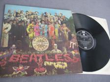 Tumnagel för auktion "Beatles - Sgt. Pepper´s Lonely Hearts Club Band, LP"