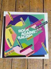 Tumnagel för auktion "Rock Against Racism LP Samling"