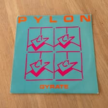 Tumnagel för auktion "PYLON-Gyrate (LP, 1980, UK) Alt Rock, New Wave, Indie"