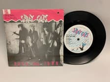 Tumnagel för auktion "7" Stray Cats - Rock This Town Holl Orig-81 !!!!!"