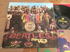 Tumnagel för auktion "THE BEATLES st pepper’s lonely hearts club LP -67 UK PARLOPHONE PCS 7027"