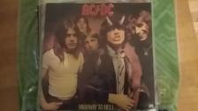 Tumnagel för auktion "AC/DC "Highway to Hell/If You Want Blood" 7" singel UK-press"