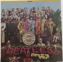 Tumnagel för auktion "Beatles - Sgt Pepper´s Lonely Hearts Club Band, Can 1978"