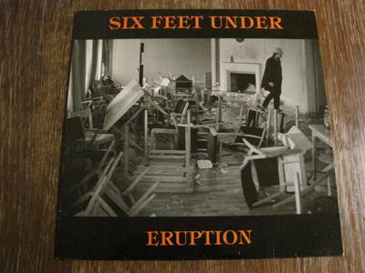 Tumnagel för auktion "SIX FEET UNDER - ERUPTION, VINYL LP"