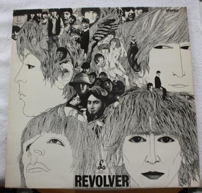 Tumnagel för auktion "The Beatles - Revolver - PCS 7009"
