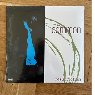 Tumnagel för auktion "Common Resurrection LP Vinyl Ny/Inplastad"