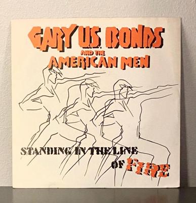 Tumnagel för auktion "Gary U.S. Bonds - Standing In The Line Of Fire 7”"