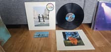 Tumnagel för auktion "Pink Floyd Wish you were here 1975 press + 10 andra vinyl skivor 1 kr"