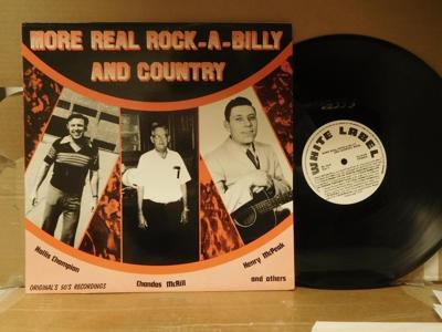 Tumnagel för auktion "MORE REAL ROCK-A-BILLY AND COUNTRY - V/A"