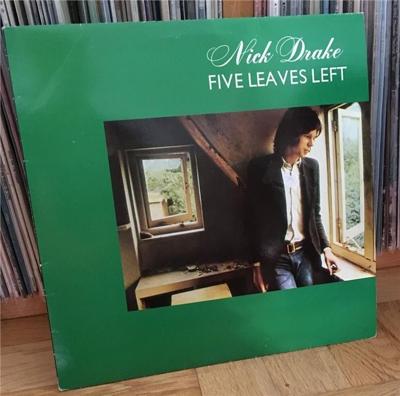 Tumnagel för auktion "Nick Drake - Five leaves left - 1978 press"
