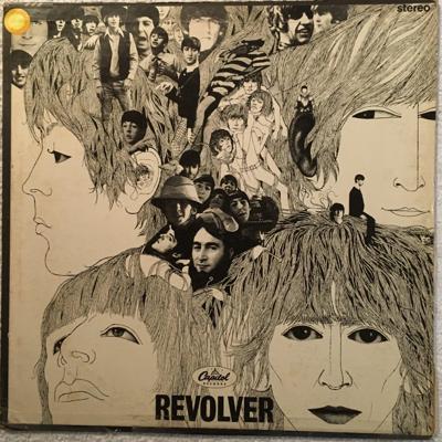 Tumnagel för auktion "Vinyl LP The Beatles Revolver 1969"