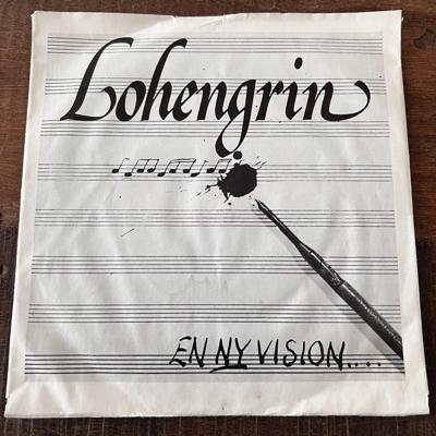 Tumnagel för auktion "LOHENGRIN - A New Vision - UDDA/RARE Singel 7” - NCB 1980"