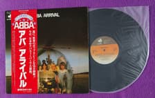 Tumnagel för auktion "ABBA - Arrival LP Japan Press 1978"