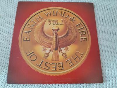 Tumnagel för auktion "Vinylskiva-The Best Of Earth Wind & Fire Volym 1"