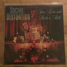 Tumnagel för auktion "Social Distortion - Sex, Love and Rock n roll"