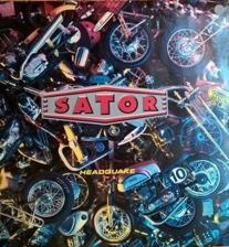 Tumnagel för auktion "Sator - Headquake - rock - vinyl LP"