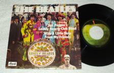 Tumnagel för auktion "The Beatles / Sgt. Pepper´s Lonely Hearts Club Band / 1C 006-06 838"