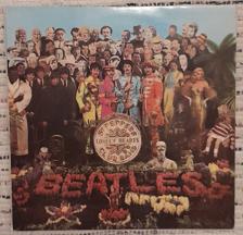 Tumnagel för auktion "The Beatles: Sgt. Pepper's Lonely Hearts Club Band. VG+/VG+"