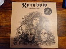 Tumnagel för auktion "Rainbow - Long Live Rock n Roll"