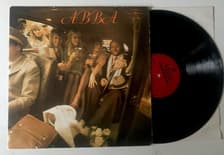 Tumnagel för auktion "Polen ABBA 1975 vinyl LP fint skick SKIVA pop rock"