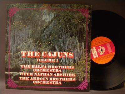 Tumnagel för auktion "THE CAJUNS - VOLUME 1 - V/A - THE BALFA BROTHERS ORCH..."