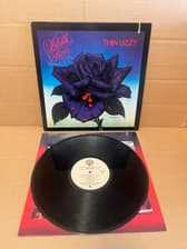 Tumnagel för auktion "Thin Lizzy - Black Rose/ A rock legend LP! U.S.A press 1979!"