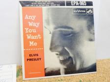 Tumnagel för auktion "ELVIS EP: EPA-965. ANYWAY YOU WANT ME+3. US-PRESS MED DOS."