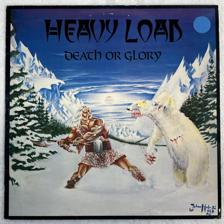 Tumnagel för auktion "HEAVY LOAD death and glory LP -82 Swe THUNDERBOLT TLP 822 *** POSTER ***"