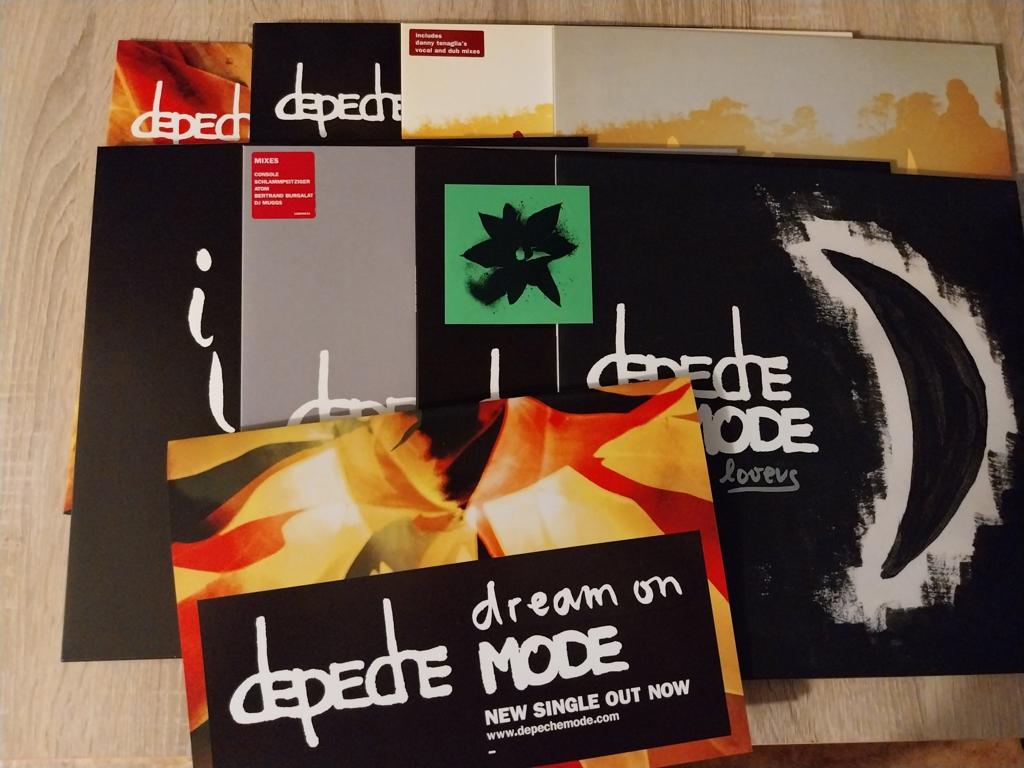 Depeche Mode Exciter 12" singles box Vinylkoll