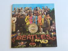 Tumnagel för auktion "The Beatles sgt peppers lonely hearts SV Parlophone PCS 7027"