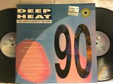 Tumnagel för auktion "DEEP HEAT - DANCE ALBUM OF THE YEAR - V/A - 2-LP"