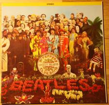 Tumnagel för auktion "The Beatles. "Sgt Pepper's Lonely Hearts Club Band". Capitol SMAS 2653."