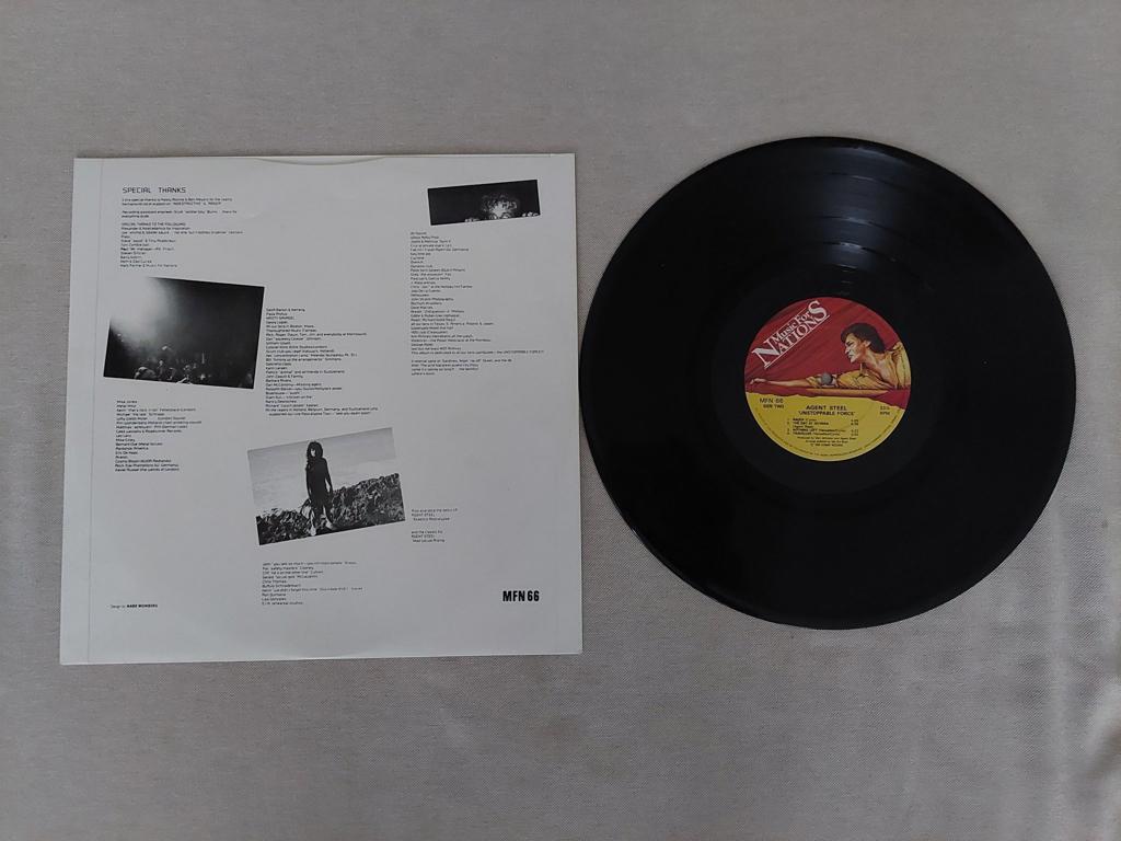Agent Steel Lp Unstoppable Force Vinylkoll