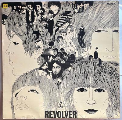 Tumnagel för auktion "The Beatles - Revolver (Stereo) - Originalutg. (aug 5. 1966), PCS 7009, (UK)"