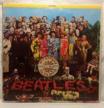 Tumnagel för auktion "BEATLES LP SGT PEPPERS LONELY HEARTS CLUB BAND +LYRICS CAPITOL -67 FOC VG+ US !!"