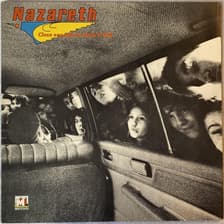 Tumnagel för auktion "NAZARETH close enough for rock n roll LP -76 UK MOUNTAIN TOPS 109"