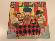 Tumnagel för auktion "Harvey Wallbanger Sick Jar Of Jam LP 1992 Sweden Svensk Thrash"