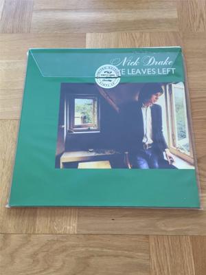 Tumnagel för auktion "Nick Drake Five Leaves Left Simply vinyl 180 gram Lp limited ed. EU -00"