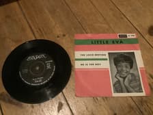 Tumnagel för auktion "Little Eva The Loco-motion He is the boy HL 9581 London Decca London rock 1962"