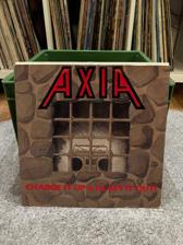 Tumnagel för auktion "AXIA - Charge up & blast it out - minialbum"