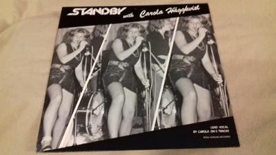 Tumnagel för auktion "STANDBY with CAROLA HÄGGKVIST - LP - ROSA HONUNG RECORDS - 1983 - ROSALP 19"