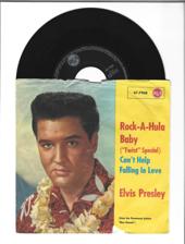 Tumnagel för auktion "Si. Elvis Presley Rock-A-Hula Baby Tysk press RCA 47-7968"