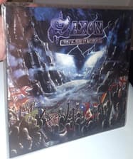 Tumnagel för auktion "Original SAXON Rock the Nations 1986. EMI. Buy up to 8 LP = pay shipping for 1"