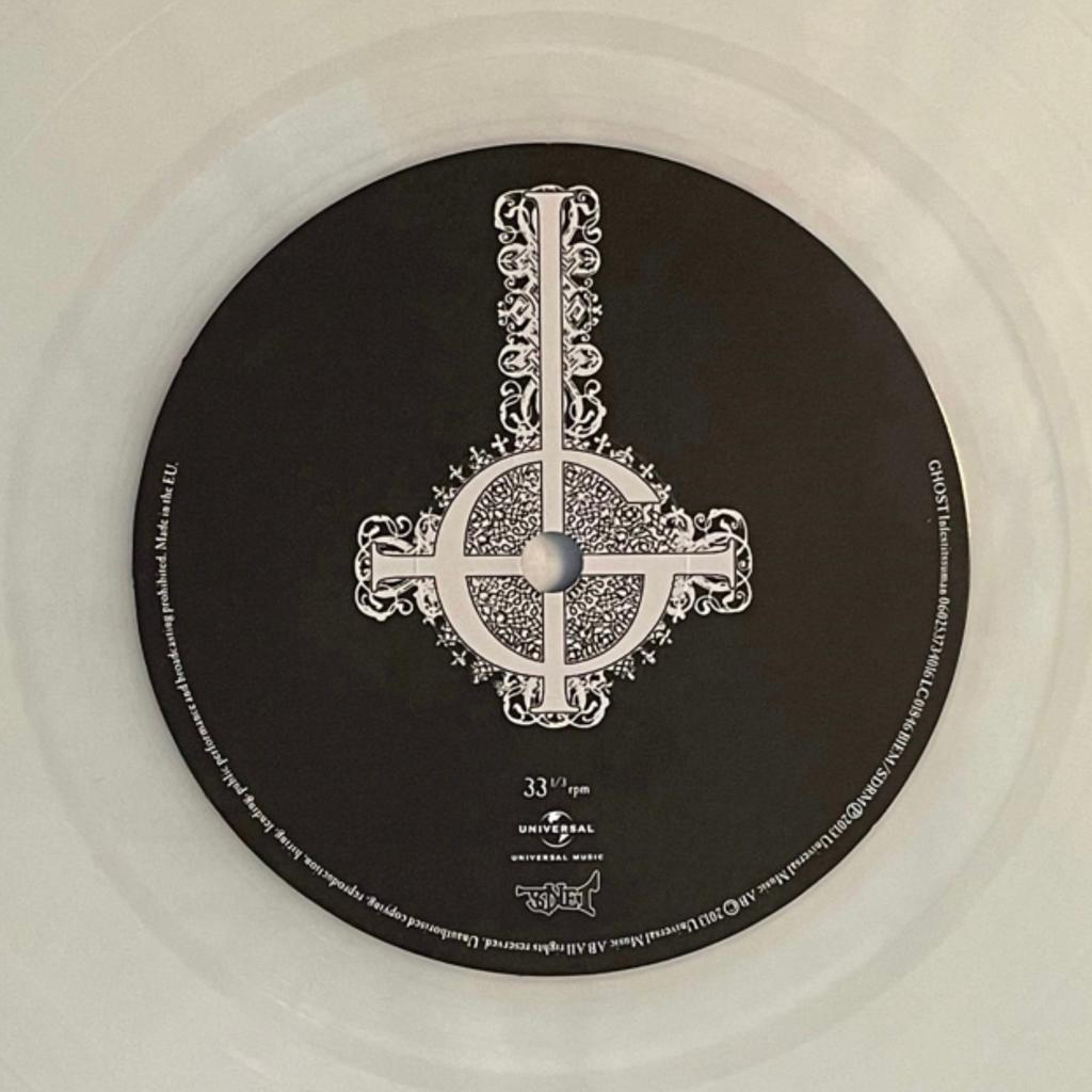 Ghost Infestissumam (clear, signed booklet) Vinylkoll