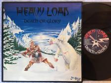 Tumnagel för auktion "HEAVY LOAD death or glory LP -82 Swe THUNDERLOAD TLP 822"