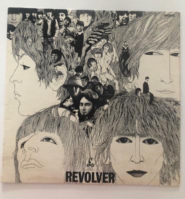 Tumnagel för auktion "Beatles Revolver "