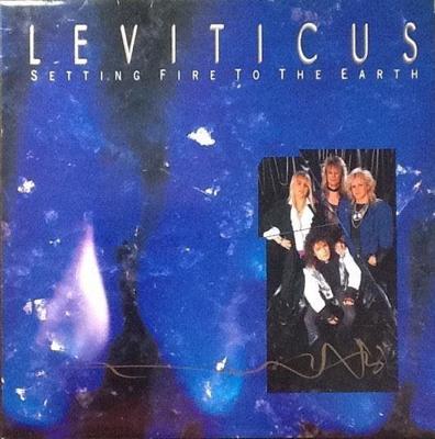 Tumnagel för auktion "Leviticus - Setting Fire To The Earth"