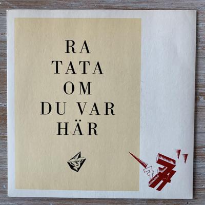 Tumnagel för auktion "RATATA - Om Du Var Här 7" Singel Sverige, Duett med Frida Lyngstad, Abba"