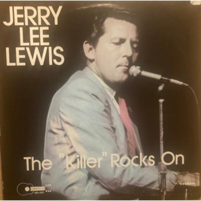 Tumnagel för auktion "Jerry Lee Lewis "The Killer Rocks On""